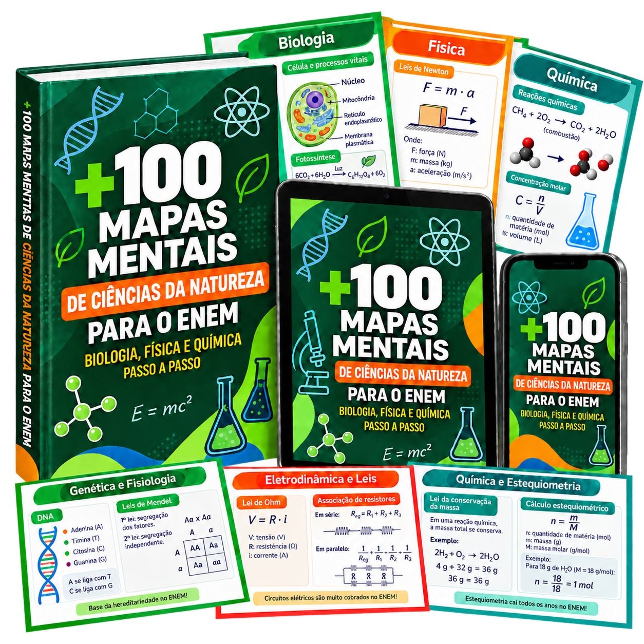Kit Completo Ciências da Natureza ENEM
